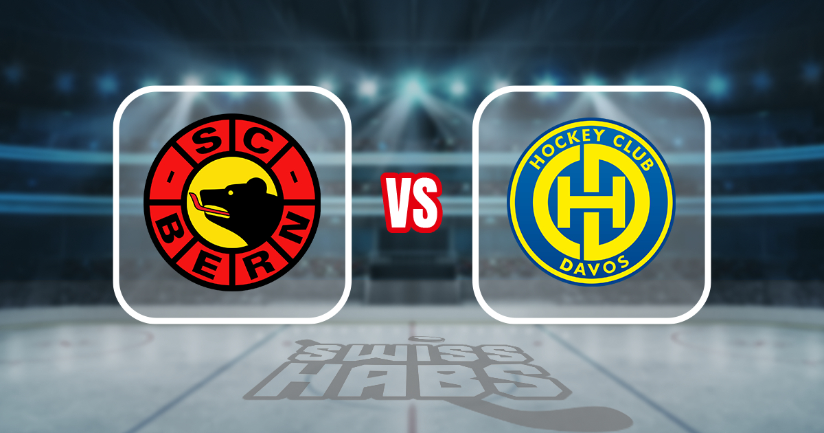 Formation des équipes et joueurs indisponibles pour le match Berne vs Davos